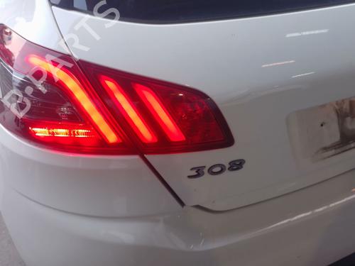 Used Left tailgate light PEUGEOT 308 II (LB_, LP_, LW_, LH_, L3_) 1.6 HDi 100 (99 hp) 31156186