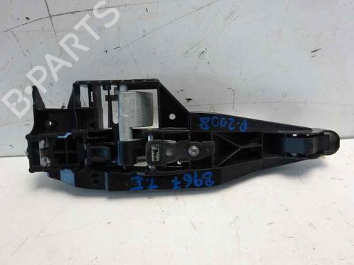 Rear left exterior door handle PEUGEOT 2008 I (CU_) 1.6 HDi | BP1607780C130 