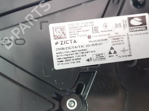Instrument cluster VW POLO VI (AW1, BZ1, AE1) 1.0 TSI | BP21122893C47 
