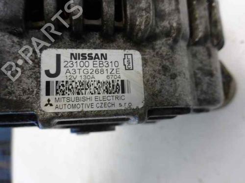 Generator NISSAN NAVARA NP300 (D40) 2.5 dCi 4WD (D40TT, D40T, D40M, D40BB) | BP1369714M7 