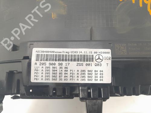 Instrument cluster MERCEDES-BENZ C-CLASS (W205) C 220 BlueTEC / d (205.002, 205.004) | BP16847575C47 