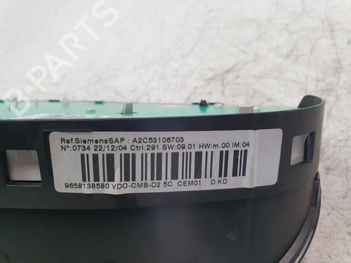 Instrument cluster PEUGEOT 407 (6D_) 2.0 HDi 135 (6DRHRH, 6DRHRE, 6DRHRG, 6DRHRJ) | BP29424738C47 