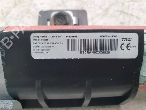 Airbag Kit HYUNDAI KONA (OS, OSE, OSI)  | BP27839654C86 