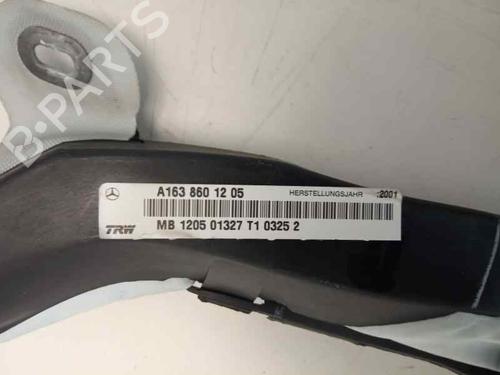 Left curtain airbag MERCEDES-BENZ M-CLASS (W163) ML 400 CDI (163.128) | BP4479615C11 