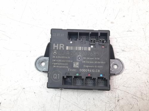Used Electronic module MERCEDES-BENZ C-CLASS (W204) C 220 CDI (204.008) (170 hp) 19172568