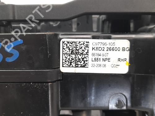 Rear right exterior door handle LAND ROVER RANGE ROVER EVOQUE (L538)  | BP15255887C130 