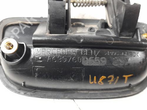 Tailgate handle MERCEDES-BENZ VITO / MIXTO Van (W639) 109 CDI (639.601, 639.603, 639.605) | BP20641533C132 