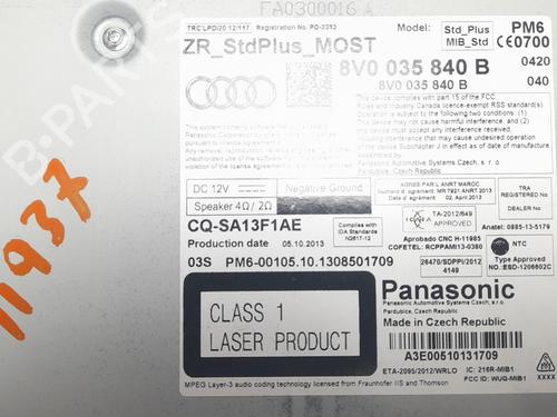 Electronic module AUDI A3 Sportback (8VA, 8VF) 1.6 TDI | BP22229931M83 
