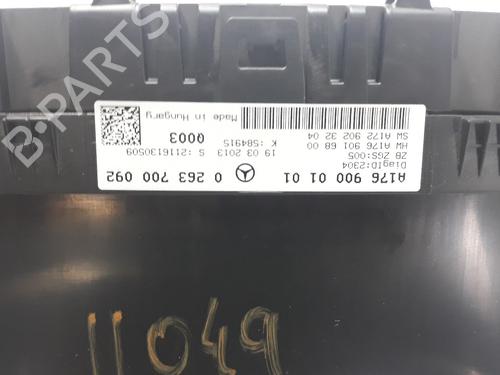 Instrument cluster MERCEDES-BENZ A-CLASS (W176)  | BP11358905C47 