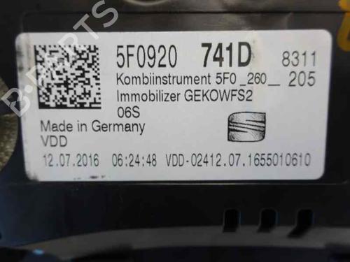 Instrument cluster SEAT LEON (5F1)  | BP808313C47 