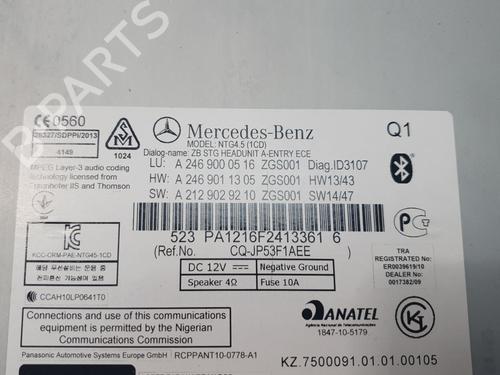 Electronic module MERCEDES-BENZ GLA-CLASS (X156) GLA 200 CDI / d (156.908) | BP23104637M83 