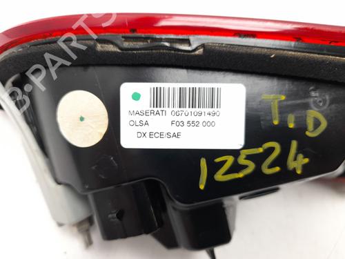 Right tailgate light MASERATI GHIBLI III (M157) 3.0 S Q4 | BP34507355C80 - Image 6