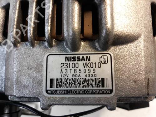 Alternator NISSAN NAVARA (D22) 2.5 D 4x4 | BP808413M7 