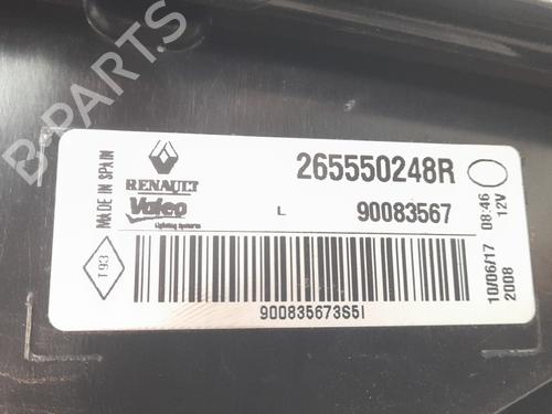 Fanale sezione interna posteriore sinistro RENAULT MEGANE IV Hatchback (B9A/M/N_) 1.5 dCi 110 (B9A3) | BP30400627C79 