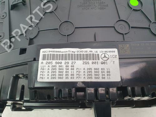 Instrument cluster MERCEDES-BENZ C-CLASS Coupe (C205) C 250 d (205.308) | BP20699096C47 