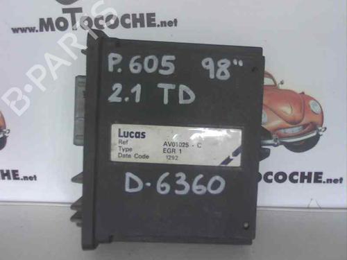 Elektronisk modul PEUGEOT 605 (6B) [1989-1999]  8755992