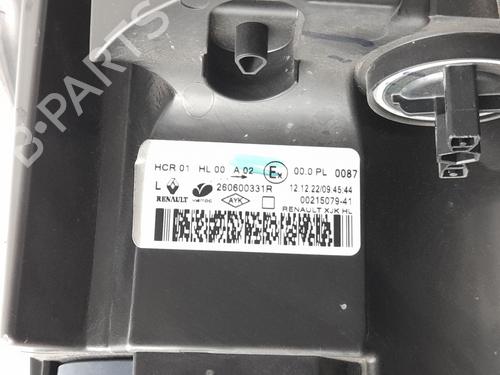 Left headlight RENAULT EXPRESS Box Body/MPV 1.5 Blue dCi 75 (F6AA) | BP38266780C28  - Image 9
