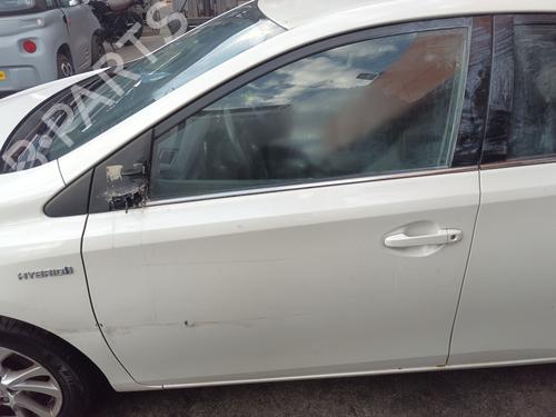 Used Left front door TOYOTA AURIS (_E18_) 1.8 Hybrid (ZWE186_, ZWE186R) (136 hp) 27834039