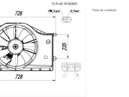 Køleventilator elektrisk HONDA CIVIC VIII Hatchback (FN, FK)  | BP8292452M35 