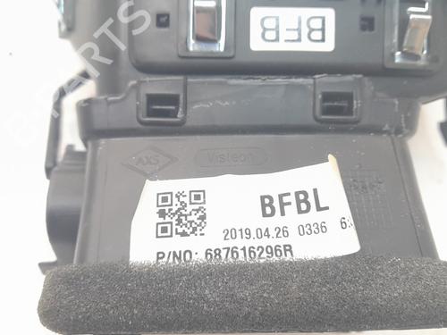Air vent RENAULT MEGANE IV Hatchback (B9A/M/N_) 1.3 TCe 140 (B9NB) | BP29626211I21 