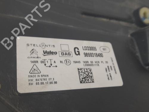 Left headlight CITROËN C4 III (BA_, BB_, BC_) 1.2 PureTech 130 (BAHNSA, BAHNSB) | BP31706543C28 - Image 4