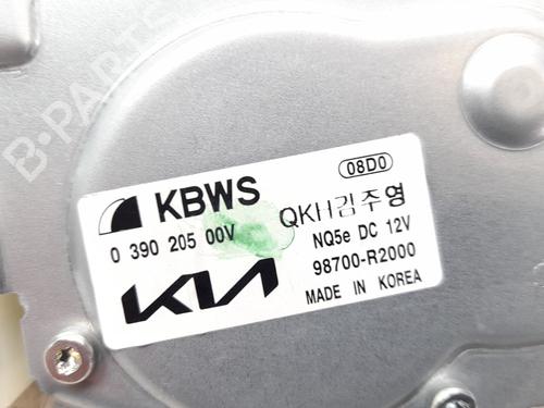 Rear wiper motor KIA SPORTAGE IV (QL, QLE)  | BP17858716M102 