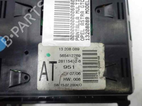 Display monitor OPEL ASTRA H GTC (A04)  | BP4940756C48 