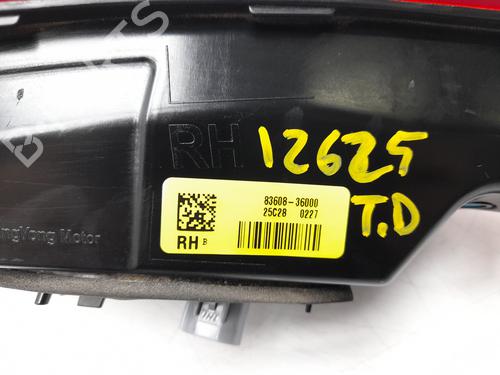Right tailgate light KG MOBILITY REXTON (POE) | BP37494436C80 - Image 7