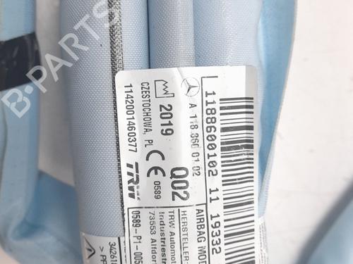 Right curtain airbag MERCEDES-BENZ CLA (C118) CLA 200 4-matic (118.388) | BP27999650C12 