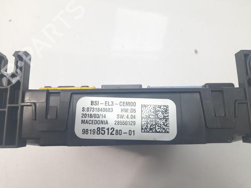 Fuse box CITROËN C4 CACTUS  | BP25845194E1 