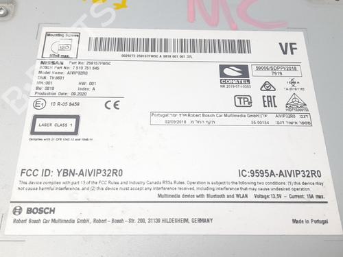 Elektronisk modul NISSAN QASHQAI II (J11, J11_) 1.3 DIG-T | BP24968723M83