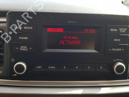 Radio KIA RIO IV (YB, SC, FB) 1.2 CVVT | BP9115547E6 