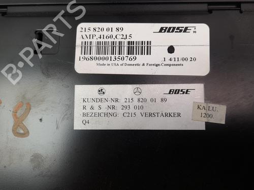 Radio MERCEDES-BENZ S-CLASS Coupe (C215) CL 500 (215.375) | BP15250489E6 