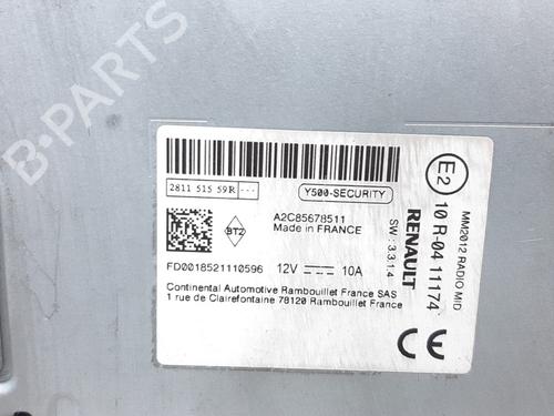 Radio RENAULT CLIO IV (BH_) 1.5 dCi 90 | BP21535661E6 