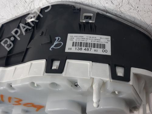 Instrument cluster PEUGEOT 208 I (CA_, CC_)  | BP13739624C47 