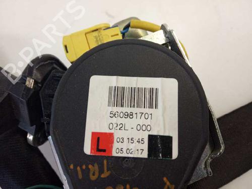 Rear left seatbelt PORSCHE CAYENNE (9PA) S 4.5 | BP6633461I29 