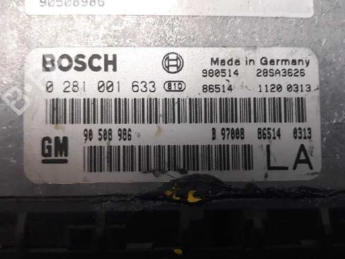 Engine control unit (ECU) OPEL VECTRA B (J96) 2.0 DTI 16V (F19) | BP145245M57 