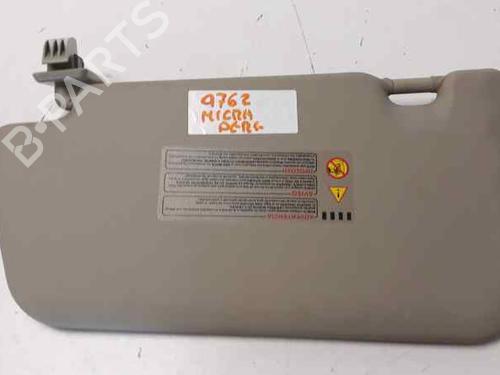 Right sun visor NISSAN MICRA III (K12)  | BP4216675I2 
