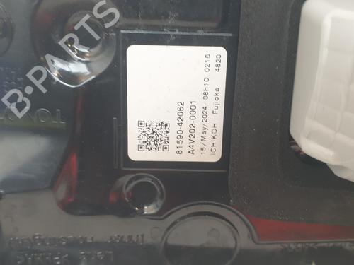Left tailgate light TOYOTA RAV 4 V (_A5_, _H5_) 2.5 Hybrid AWD (AXAH54) | BP29562256C79 