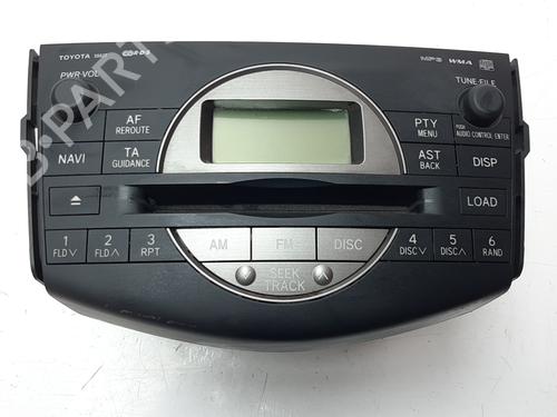 Used Radio TOYOTA RAV 4 III (_A3_) 2.2 D 4WD (ALA30_, ALA30R) (136 hp) 8057850