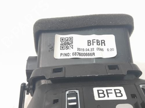 Air vent RENAULT MEGANE IV Hatchback (B9A/M/N_) 1.3 TCe 140 (B9NB) | BP29625691I21 