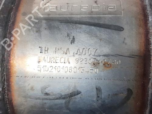 Exhaust system PEUGEOT 3008 II SUV (MC_, MR_, MJ_, M4_)  | BP18020979M121 