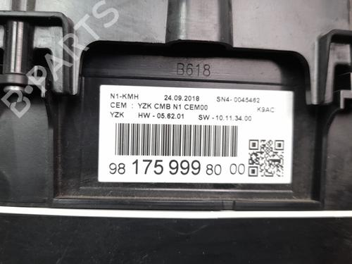 Instrument cluster CITROËN BERLINGO (ER_, EC_)  | BP22555789C47 