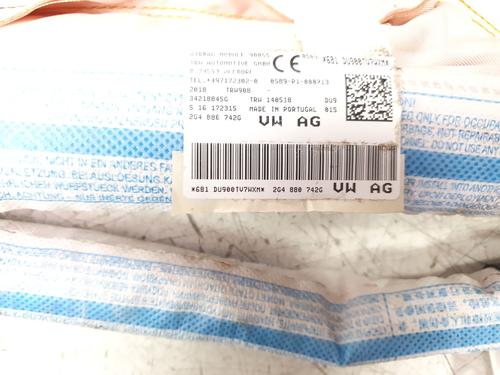 Right curtain airbag VW POLO VI (AW1, BZ1, AE1)  | BP20650394C12 