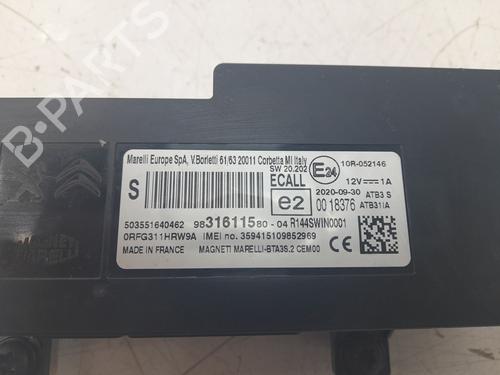 Electronic module PEUGEOT 3008 II SUV (MC_, MR_, MJ_, M4_)  | BP27251491M83 