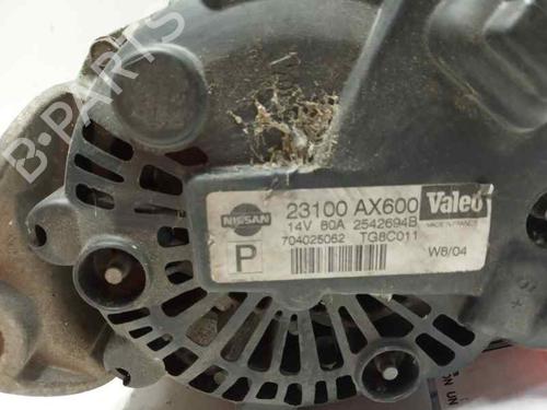 Alternator NISSAN MICRA III (K12) 1.2 16V | BP167181M7 