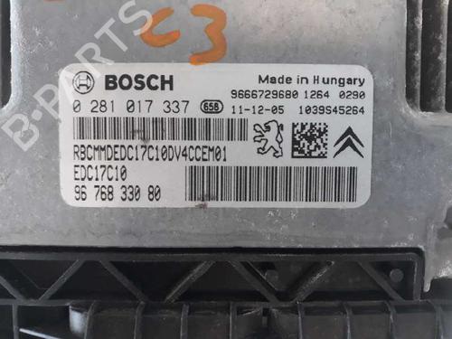 Engine control unit (ECU) CITROËN C3 II (SC_)  | BP324857M57 