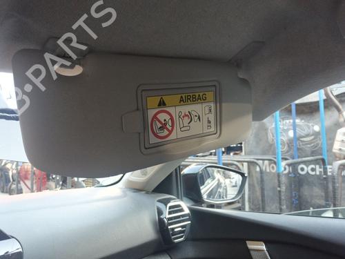 Right sun visor CITROËN C4 III (BA_, BB_, BC_) 1.2 PureTech 130 (BAHNSA, BAHNSB) | BP33264075I2 - Image 2
