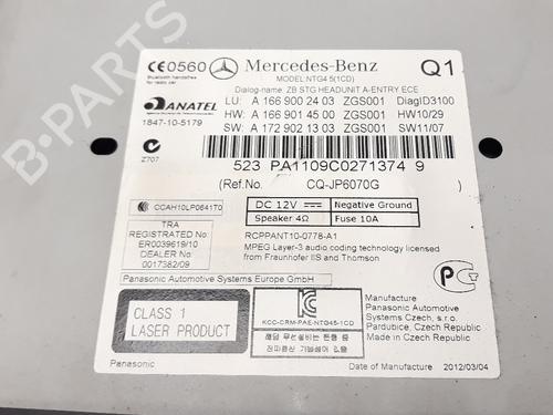 Electronic module MERCEDES-BENZ M-CLASS (W166) ML 250 CDI / BlueTEC 4-matic (166.004, 166.003) | BP11187948M83 