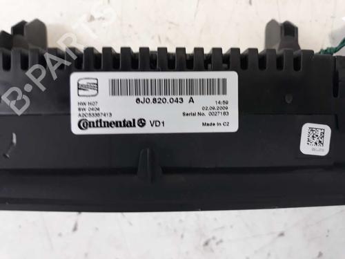 Climate control SEAT IBIZA IV (6J5, 6P1)  | BP1418982I5 